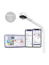 Next Hubble White Pal SkyVision AI Pro Crib Mount Smart Baby Monitor- Buy online at McGrocer