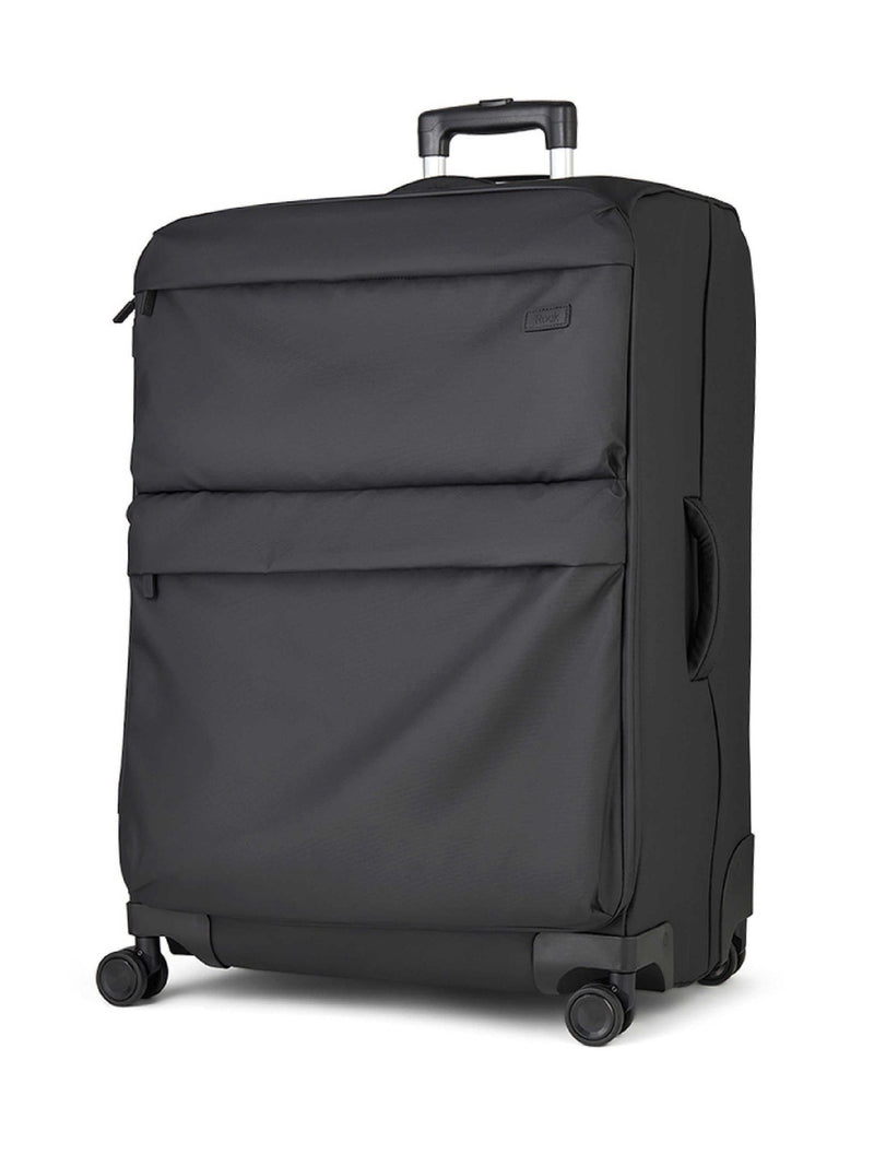 Rock Luggage Black Juniper large suitcase 104 litre, imported from the UK
