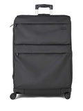 Rock Luggage Black Juniper large suitcase 104 litre, imported from the UK