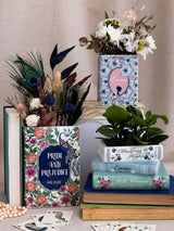 Next Steel Mill and Co. Green Stacked Books Emma Ceramic Planter- Buy online at McGrocer