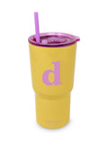 Kate Spade yellow initial tumbler 20 oz - British product