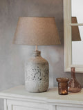 One.World Natural Birkdale Stone table lamp 63cm - British product