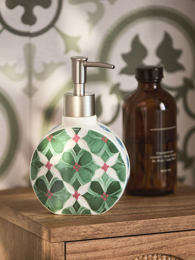 Next Green Tile Soap Dispenser- Buy online at McGrocer