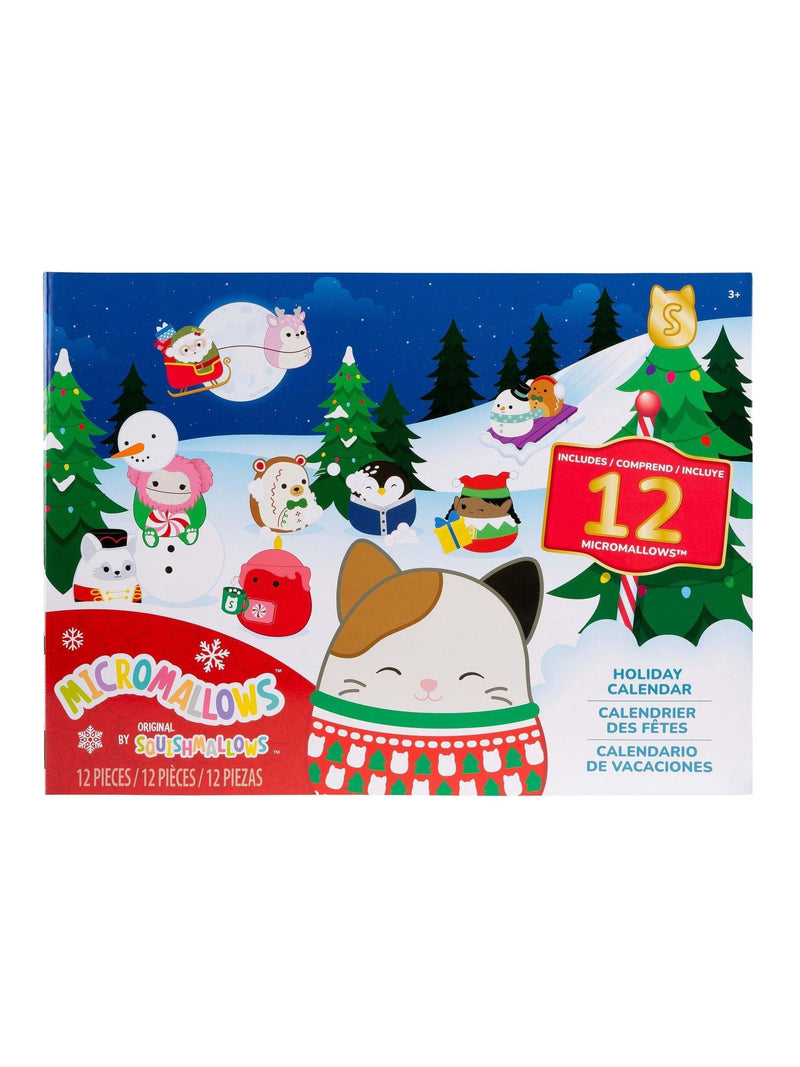 Squishmallows Micromallows advent calendar 12 piece - British product
