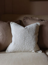 Next Ellenvale Interiors Cream Sofia Boucle Cushion Cover 45 x 45cm- Buy online at McGrocer