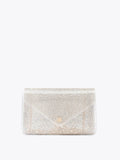 Carvela Positano vinyl clutch bag with crystals, UK version