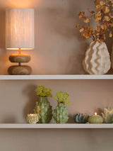 Next Light & Living Danialo Table Lamp in Natural Cream- Buy online at McGrocer