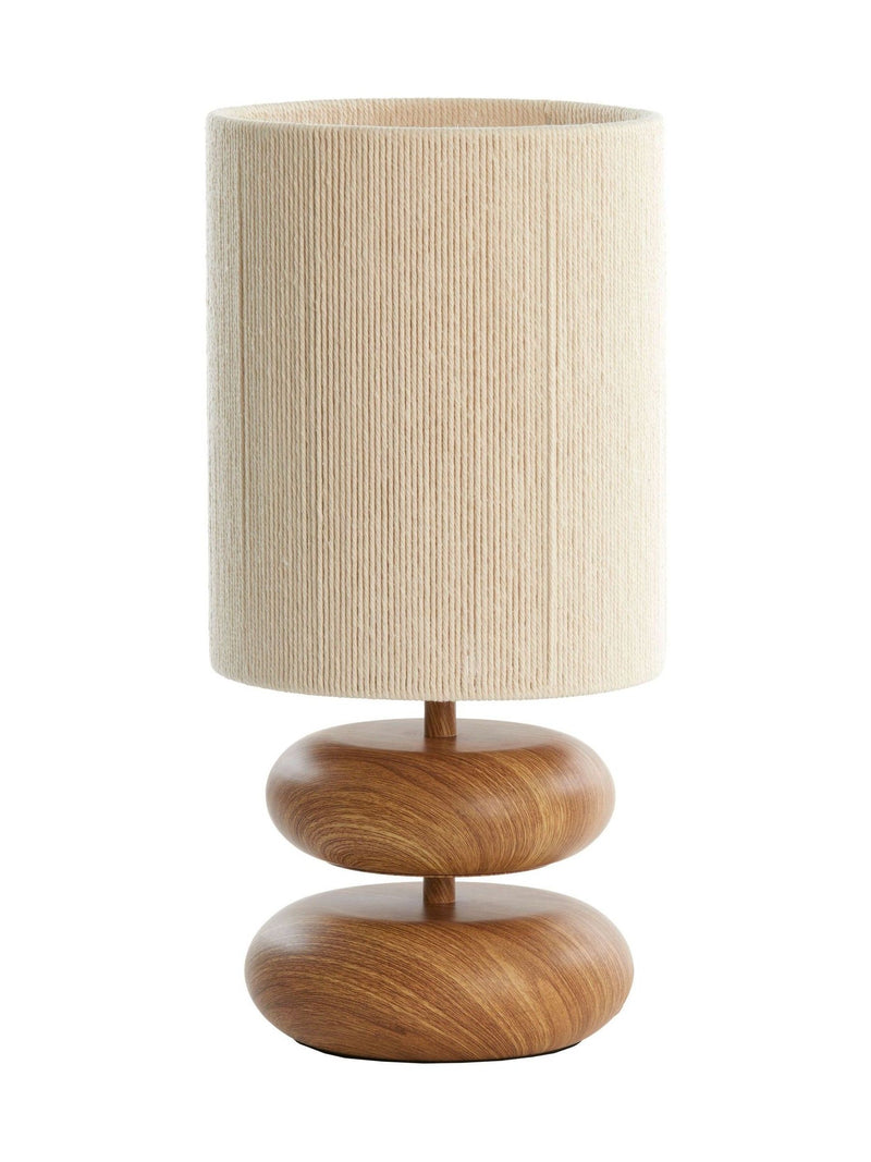 Light & Living Danialo table lamp natural jute shade (British brand)