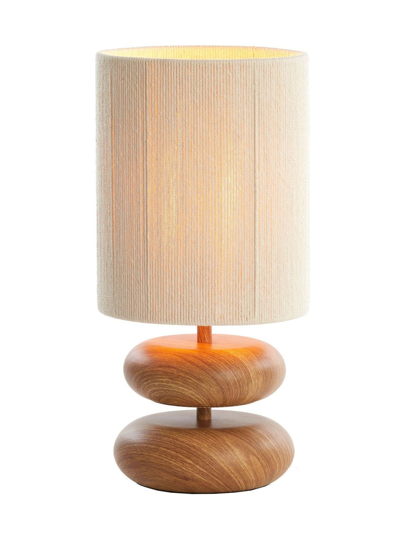 Light & Living Danialo table lamp natural jute shade (British brand)