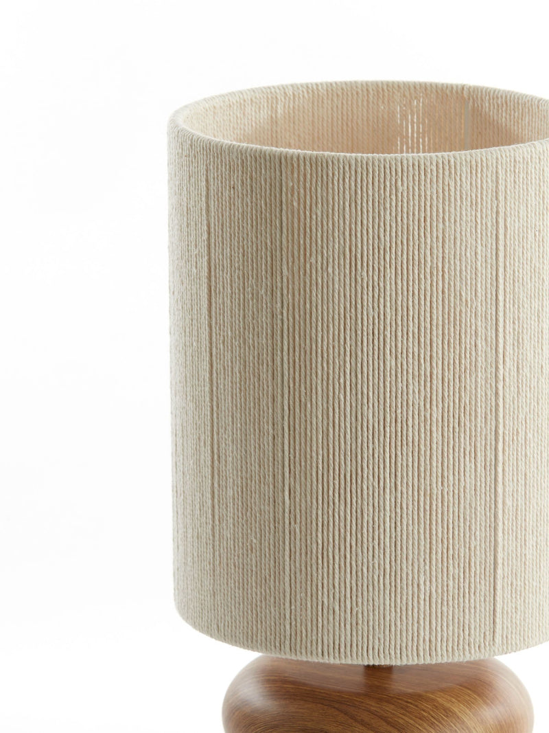 Light & Living Danialo table lamp natural jute shade (British brand)