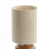 Light & Living Danialo table lamp natural jute shade (British brand)