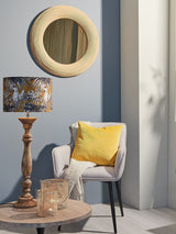 Next Light & Living Natural Piedre Rattan Mirror- Buy online at McGrocer
