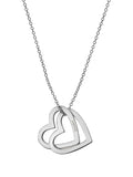 Treat Republic personalised entwined hearts necklace, imported from the UK