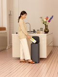 Brabantia Bo pedal bin mineral infinite grey 30L, UK version