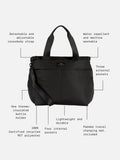 Finnson Black Sigrid Changing Bag with Changing Mat, UK version