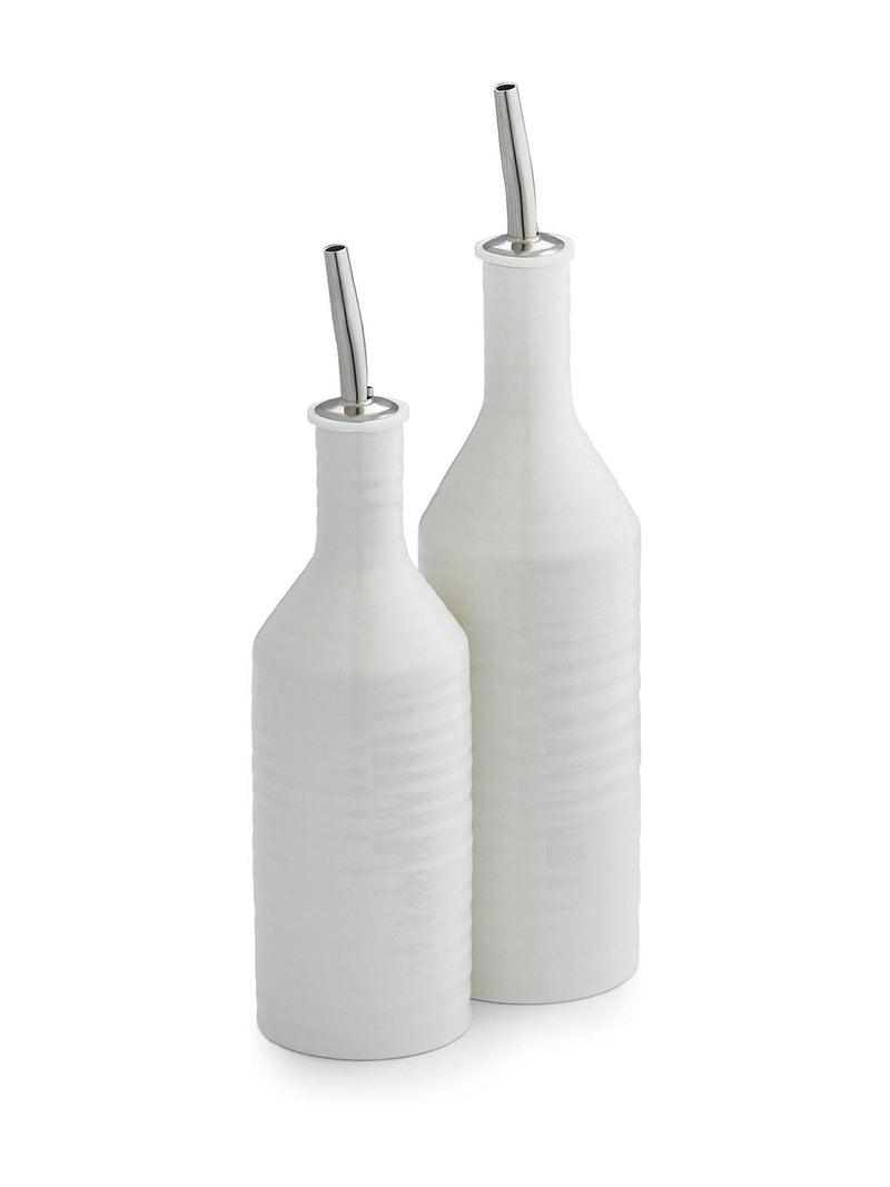 Sophie Conran white porcelain oil & vinegar drizzler set - British product