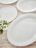Sophie Conran white porcelain large oval plate - British product