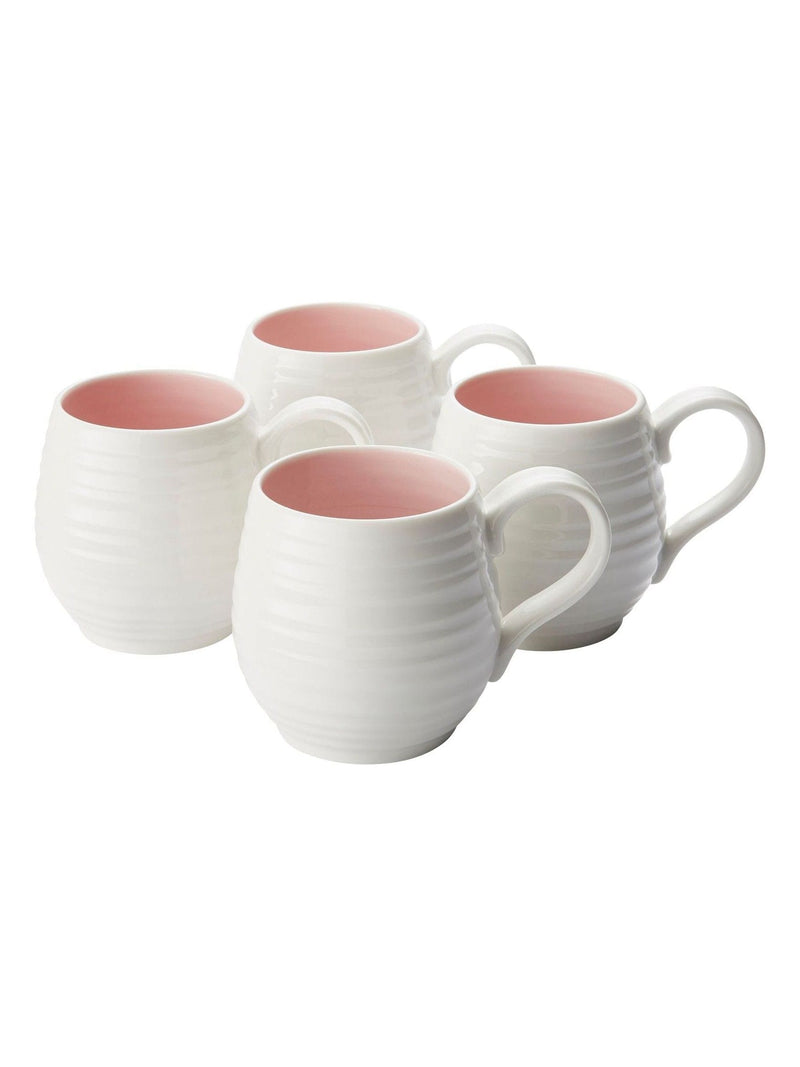 Sophie Conran pink honey pot mug set of 4 (British brand)