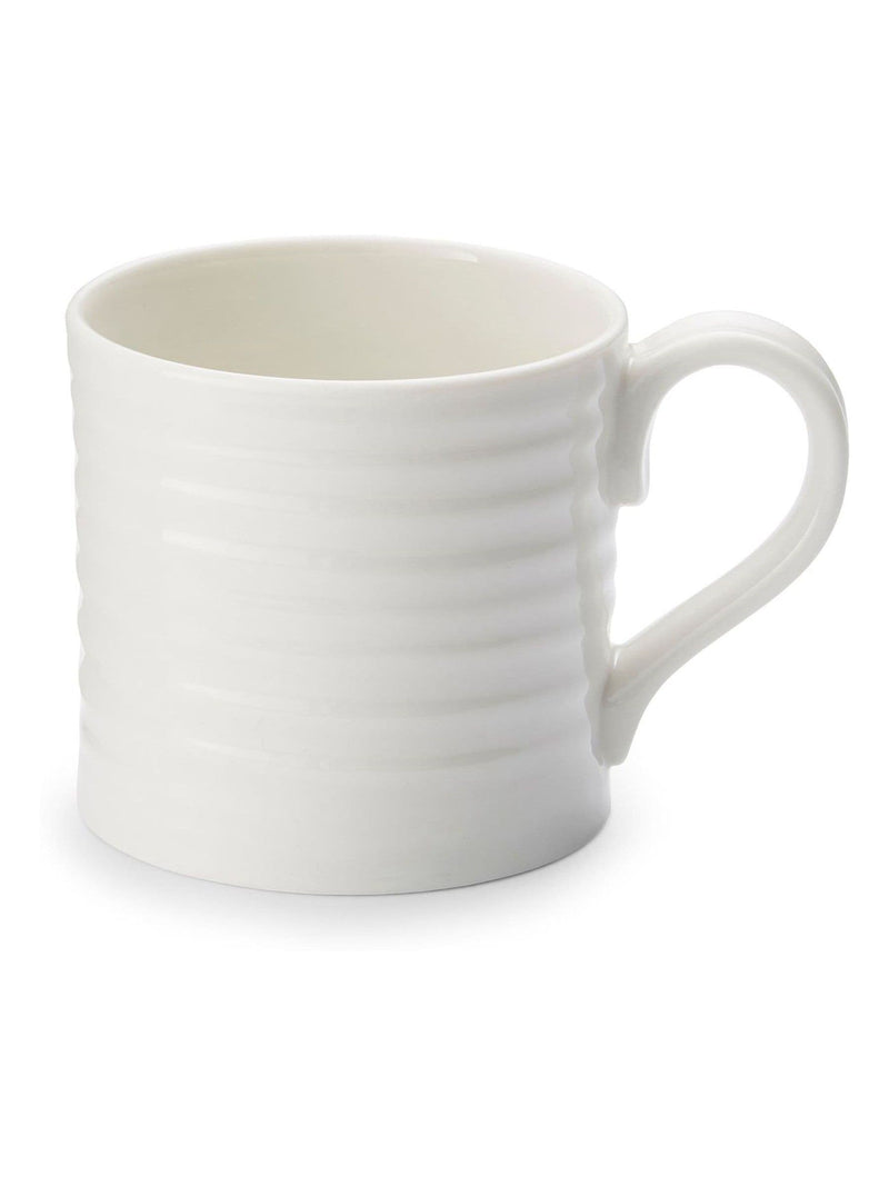 Sophie Conran white porcelain short mugs 4-pack - British product