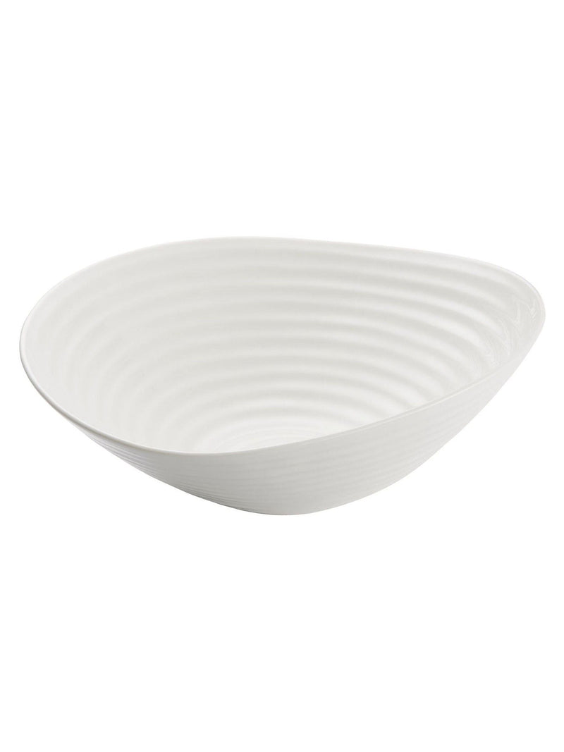 Sophie Conran white porcelain large salad bowl, imported from the UK