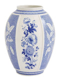 Spode Blue Italian British Flowers vase 25.5cm, UK version