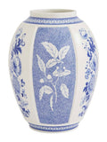 Spode Blue Italian British Flowers vase 25.5cm, UK version