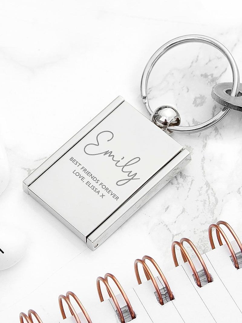 Treat Republic personalised special person mini frame keyring (British brand)