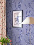 Cath Kidston Dusky Blue Road Floral wallpaper roll, imported from the UK