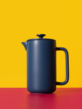 Next La Cafetiere Navy Arezzo 1 Litre Stoneware Cafetiere- Buy online at McGrocer