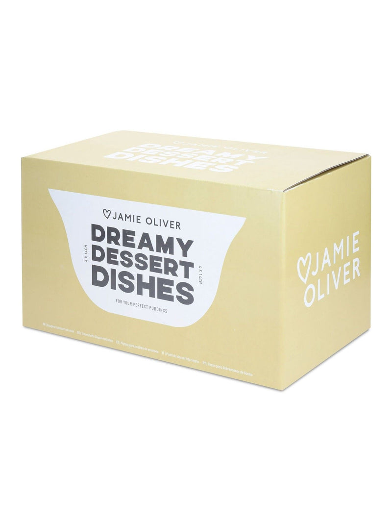 Jamie Oliver glass dessert bowls set of 4 - British product