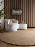 Hug Rug Stone Sense Circle Rug 200cm, imported from the UK