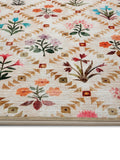 Hug Rug beige wildflower patch runner 75x220cm (British brand)