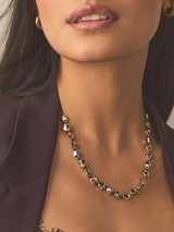 Next Gold Tone Chunky Beaded Cord Necklace- Buy online at McGrocer