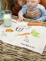 Next Solesmith Santa Treats Personalised Placemat- Buy online at McGrocer