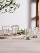 Next Nkuku Set of 4 Clear Minati Tumblers- Buy online at McGrocer