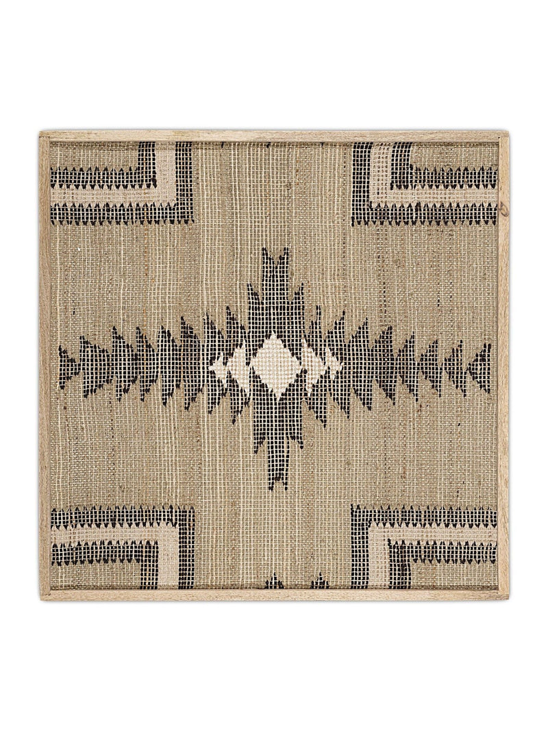 Nkuku Katong textured wall art 75cm (British brand)