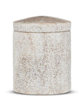 Nkuku grey marble storage jar Asana 11cm (British brand)