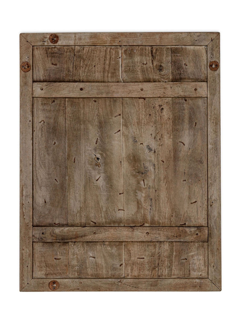 Nkuku Natural Gurdisha reclaimed wood wall art, UK version