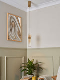 Visconte by BHS Bjorn LED glass pendant light - British product