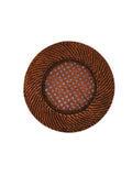 Sixty3 brown rattan placemat 33cm - British product