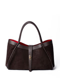 LRM Goods brown Harriet leather tote bag, British product