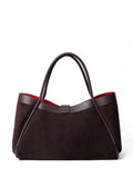LRM Goods brown Harriet leather tote bag, British product