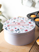 Next No Ordinary Gift Pretty Florals Personalised Cake Tin 23cm- Buy online at McGrocer