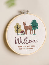 Next No Ordinary Gift Personalised Woodland Design Hoop Keepsake Nursery Wall Decor 15cm- Buy online at McGrocer