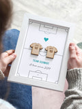 No Ordinary Gift personalised football shirts print A5 - British product