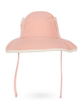 Konges Sløjd pink bow swim hat, UK version