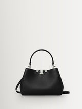 Next Tory Burch Black Eleanor Soft Mini Satchel Bag- Buy online at McGrocer