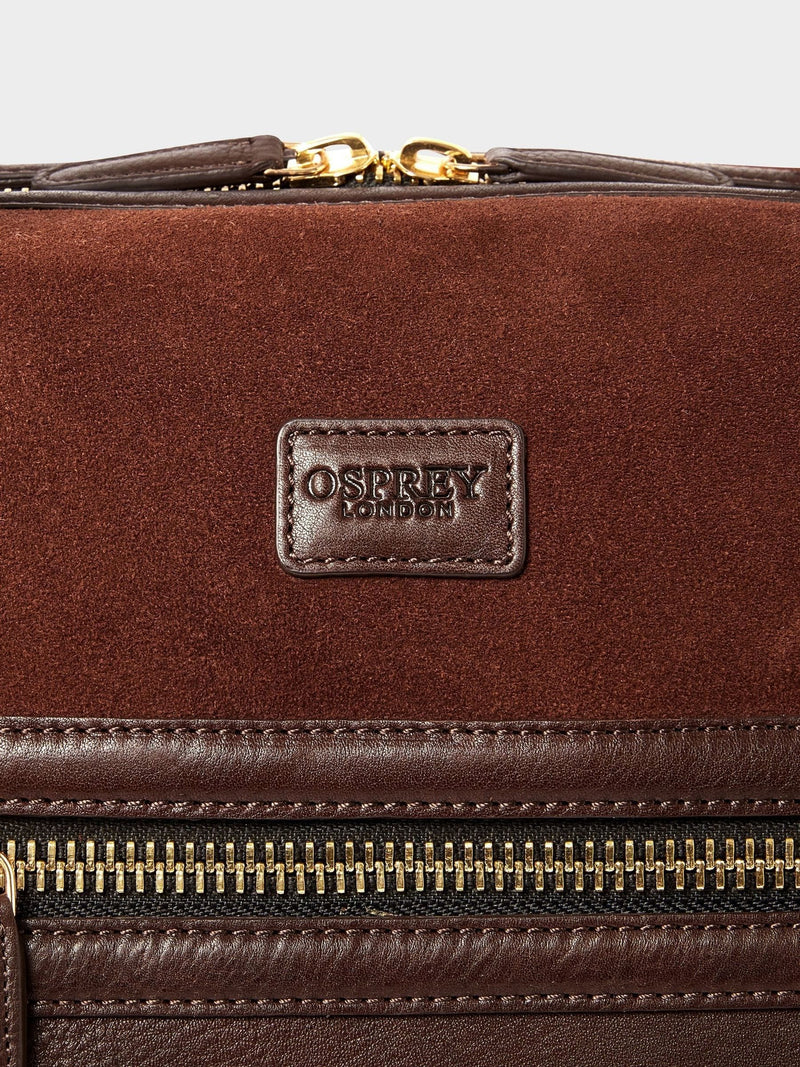 Osprey London Mocha holdall bag, imported from the UK