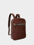 Osprey London The Mocha brown suede backpack, imported from the UK