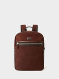 Osprey London The Mocha brown suede backpack, imported from the UK